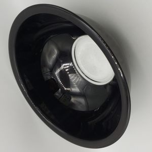 Pyrex Bowl 2.5 L Liter 325 Glossy Black with Clear Base Corning USA